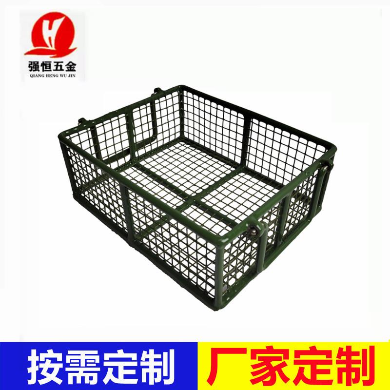 工业超声波网篮定制304不锈钢网筐器械五金工具消毒筐包胶清洗篮