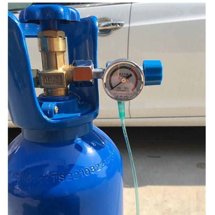 华宸氧气瓶10L工业氧气瓶水族氧气罐焊接养渔氧气瓶带氧气表
