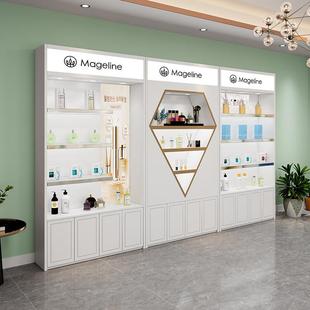 烤漆化妆品店展示柜美妆店产品展示柜美甲展柜美容美发店柜子烤漆