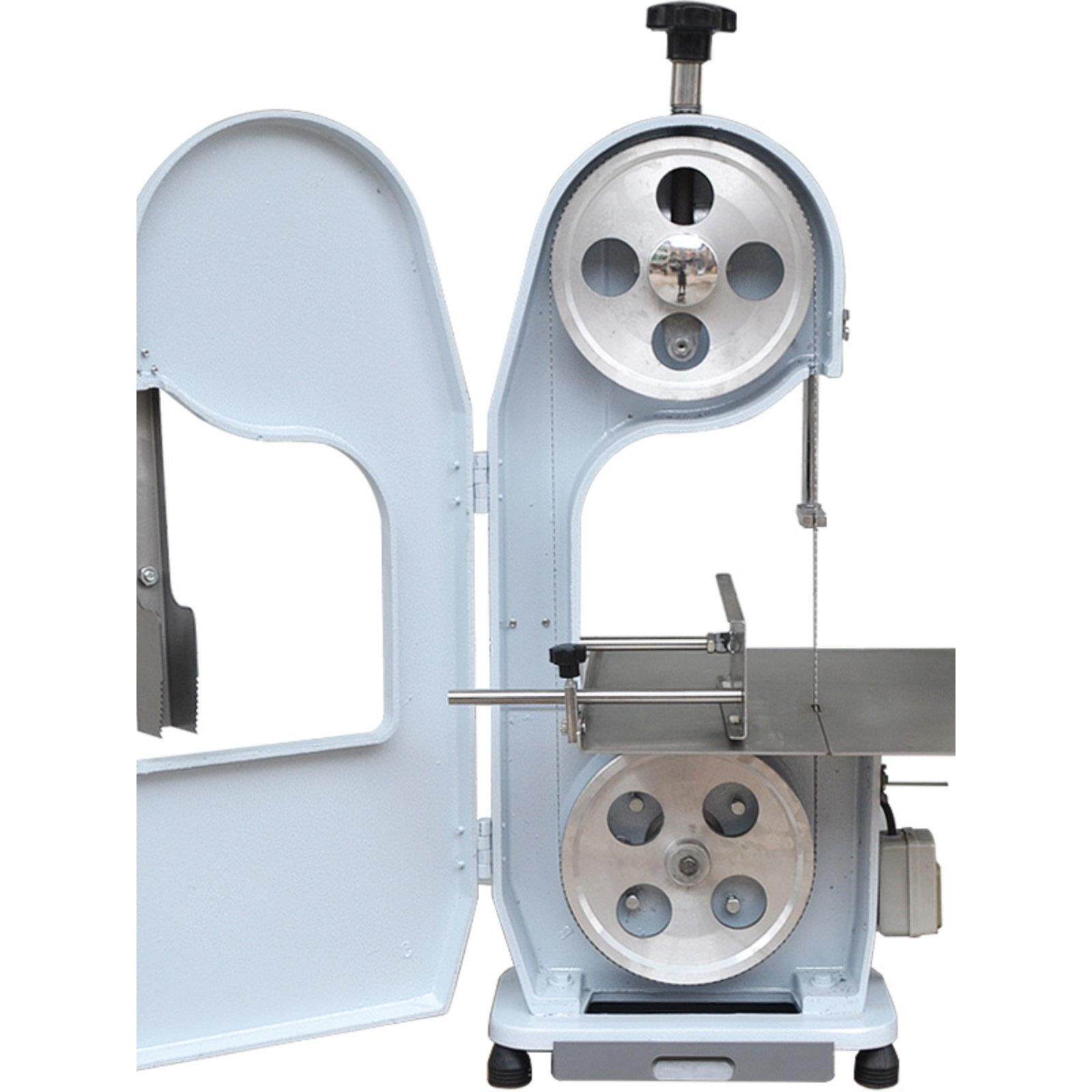 商用锯骨机电动台式小型家用切水桶桂皮冰块切割冻猪肉牛排据骨机