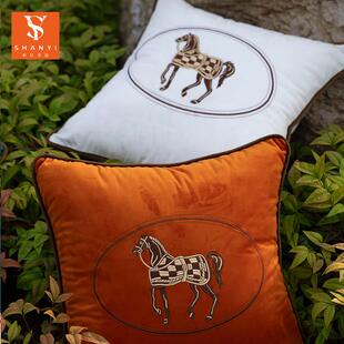 欧式抱枕沙发客厅现代简约靠枕飘窗床头靠垫靠背轻奢抱枕套不含芯