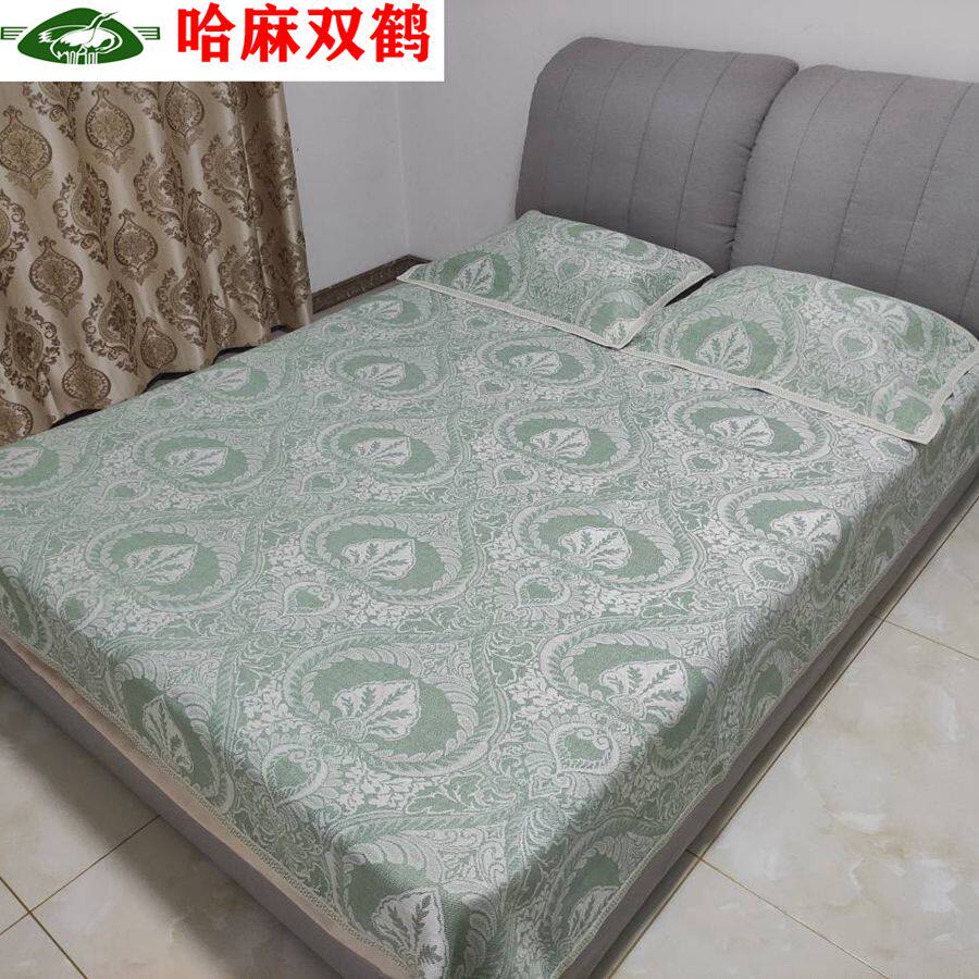 哈麻鹤老厂加厚提凉席加水洗席子