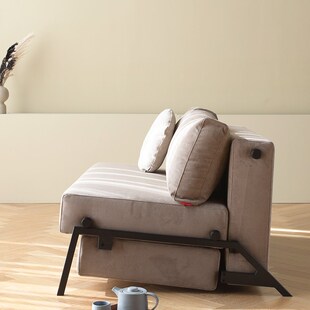 依诺维绅书房布艺沙发床库特 小户型客厅阳台两用