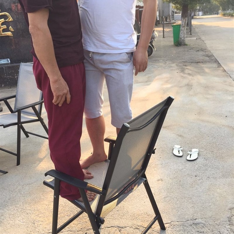 特斯林休闲椅躺椅折叠椅靠背椅办公椅户外桌椅庭院桌椅洽谈电脑椅