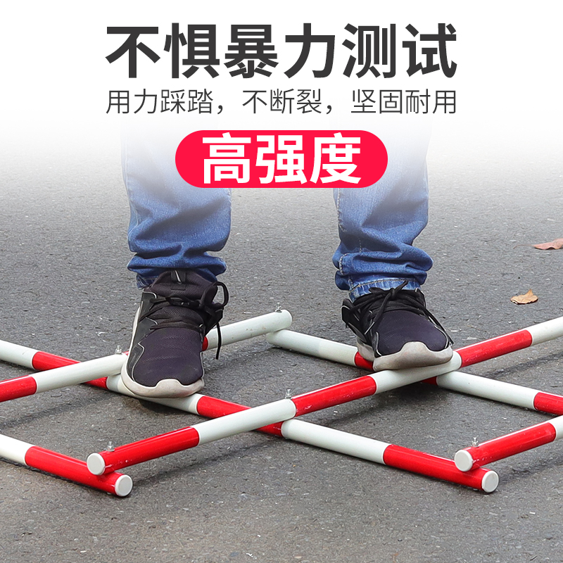 玻璃钢安全绝缘伸缩围栏电力可移动式管式施工折叠安全隔离防护栏