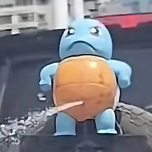 杰尼龟喷水杰尼龟车载声控呲水杰尼龟车尾挂件喷水遥控滋水杰尼龟