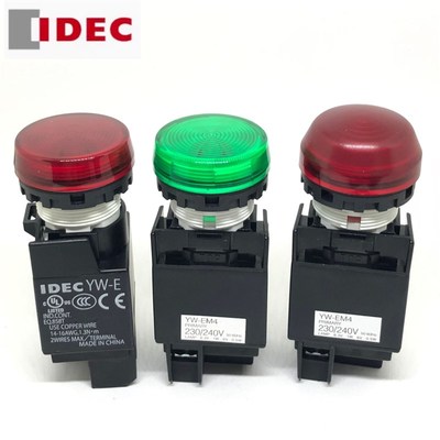 IDEC和泉YW1P-1EM42G 1EM42G 2EM42R 45Y 2EM42G PW指示灯S 220vW