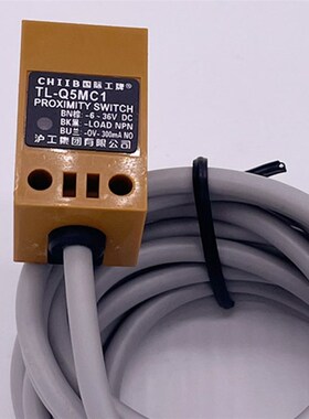 中国沪工CHIIB方形接近开关TL-Q5MC1三线NPN常开 Q5MY1 220V常开