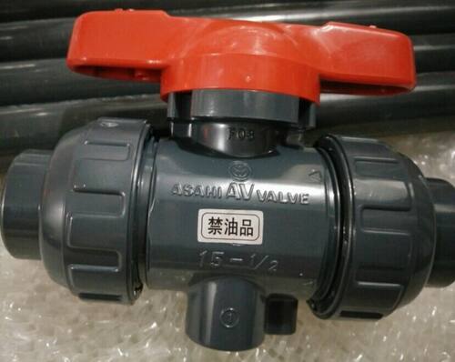 ASAHI球阀禁油AV球阀CLEAN-PVC双活接球阀旭有HP-PVC球阀日标球阀