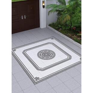 火面中式民居庭院拼花地砖户外庭院铺路石户外花园防滑砖18厚Pc