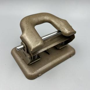 老文具老上海通用牌收藏中古旧物七八十年代打孔机器装饰包浆摆件