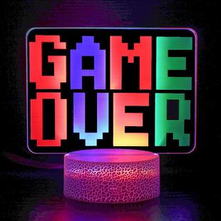 电竞房摆件装饰小夜灯光污染个性创意男生卧室网咖游戏LED小台灯