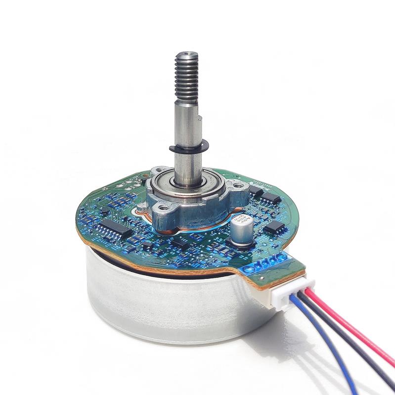 Nidec直流无刷电机24V鸿运扇变频马达涡轮扇排气扇电机外转子D轴