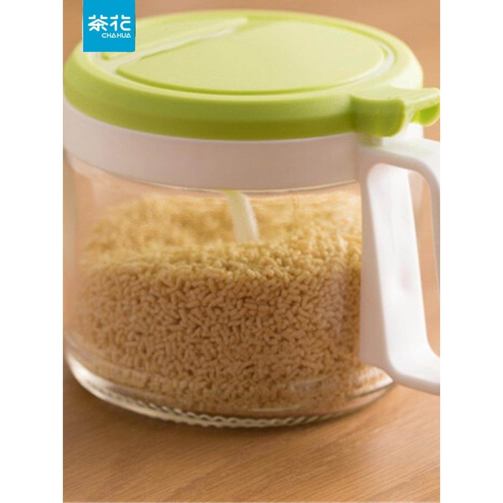 茶花厨房玻璃调料罐调味盒味精盐罐密封瓶醋瓶储物罐收纳瓶油瓶,厨房/烹饪用具,调味瓶罐/调料研磨器,淘宝优惠券,粉丝福利购,淘宝优惠卷