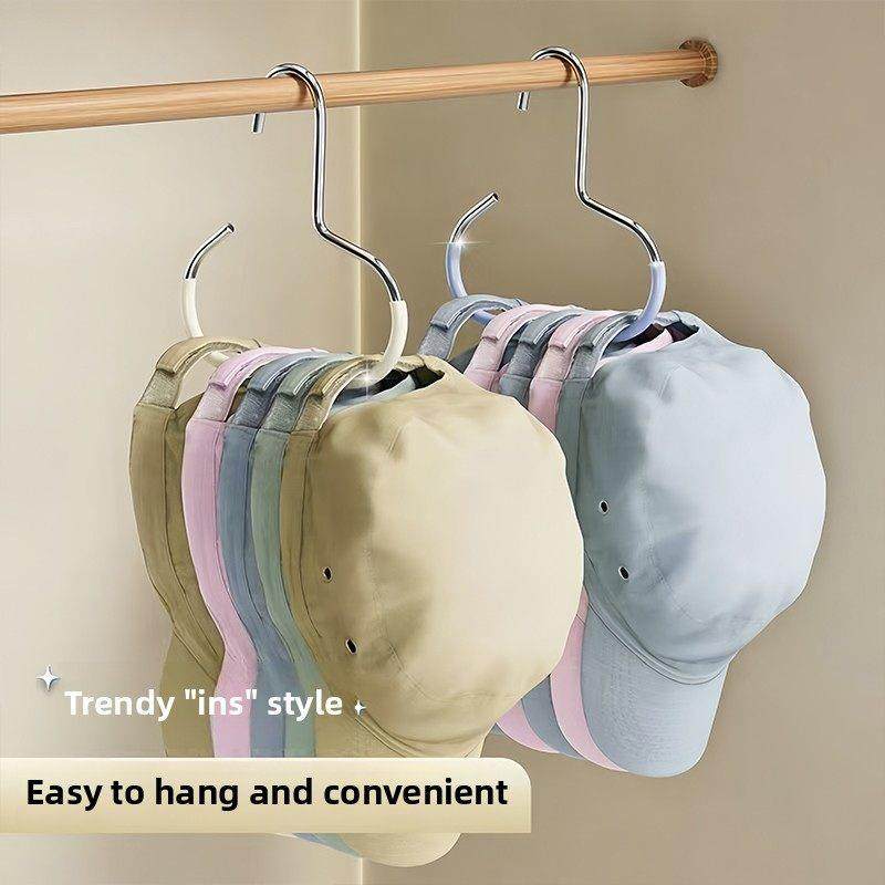 帽子收纳神器宿舍衣柜内挂鸭舌棒球帽吊带家用多功能挂帽子展示架,收纳整理,挂钩/粘钩,淘宝优惠券,粉丝福利购,淘宝优惠卷