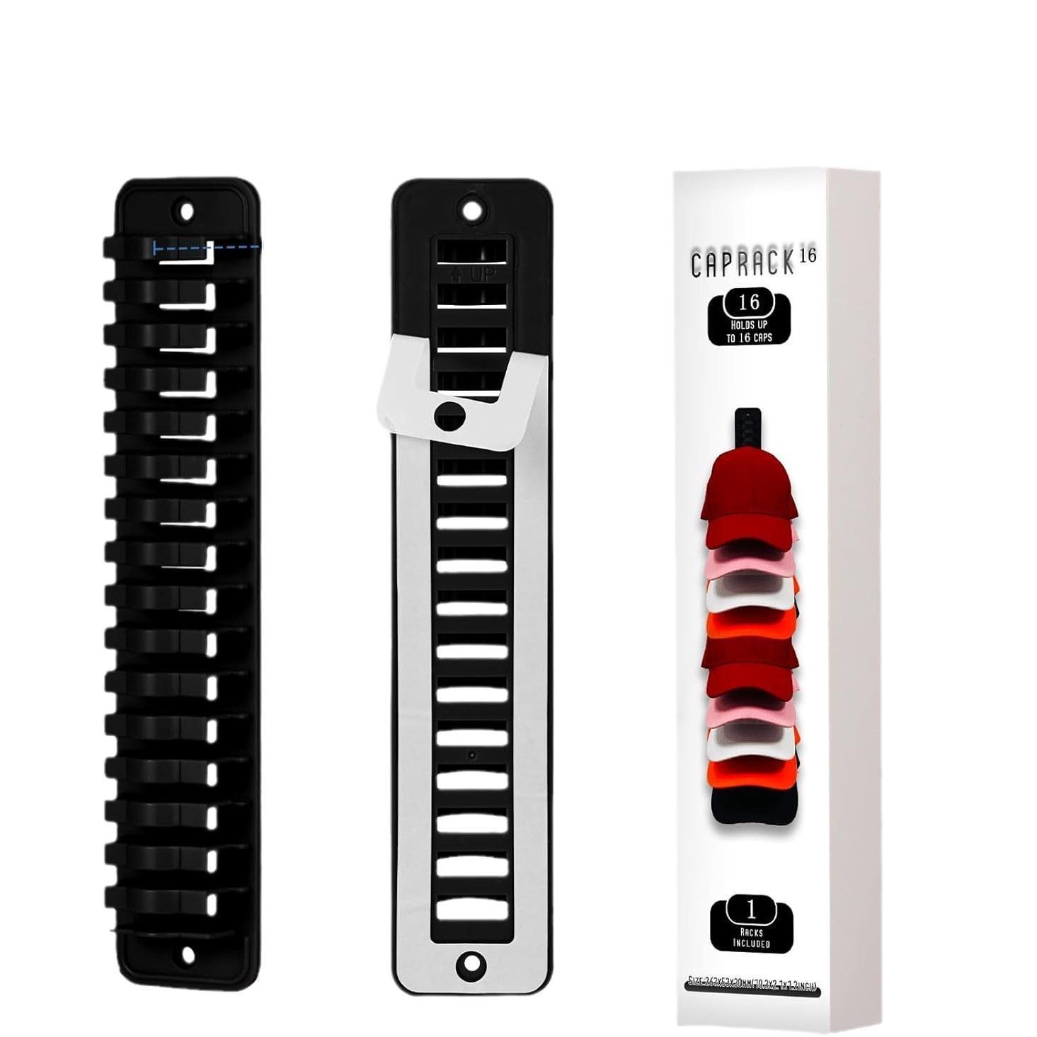 跨境爆款Hat Organizer 免打孔棒球帽子收纳架壁挂式棒球帽收纳架