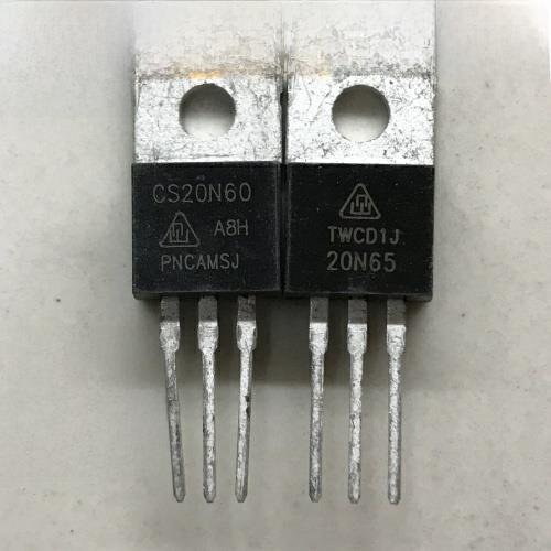 原装拆机 CS20N60 PY20N65H 20A600V MOS场效应管 铁头TO-220