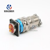 24T2K1P13 XC158系列 XCN 24F2Z1DP13圆形连接器2芯航空插头