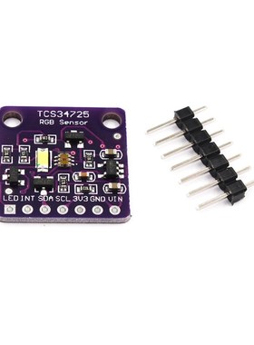 TCS34725颜色识别传感器模块 ColorSensorRGB支持明光感应