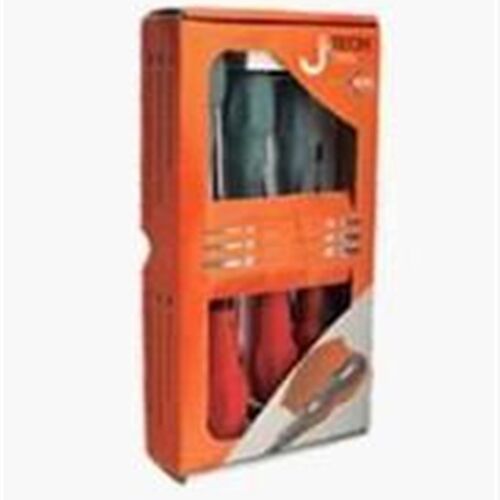 捷科工具,6件装软柄螺丝批盒装6PCS SET