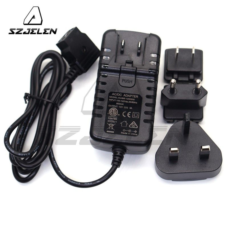 V口D-TAP母电源适配器12V 3A适用监视器 图传 电源线 声音设备