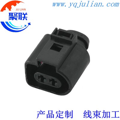 1J0 973 702适用于大众奥迪水温插头室外温度传感器插头1J0973702