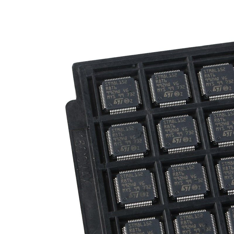 原装正品 STM8L152R8T6 LQFP-64 16MHz/64KB闪存/8位微控制器-MCU - 实物图