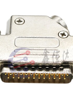 45度通用锌合金金属外壳 DB25 DB44 4V4 5W5 9W4 13W3 17W2 21W1