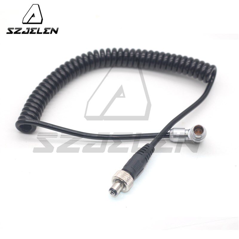 摄像机12V 2针转dc2.1带锁直头阿童木 702视器电源线 图传电源线