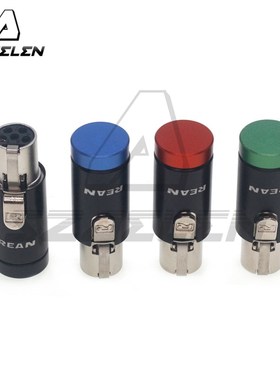 miniXLR5孔  TA5F迷你短卡农5针母音频插头 莱克录音机