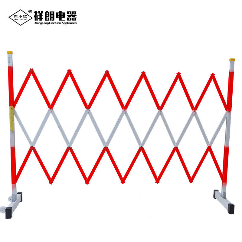 绝缘片式伸缩围栏幼儿园停车位景区安全伸缩围栏折叠防护栏隔离栏