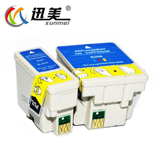 迅美T057墨盒T058墨盒ME1 ME1+墨盒ME100 B161B墨盒 适用epson爱