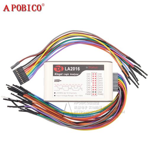 LA1010 2016 5016 逻辑分析仪 USB100M 200M-500M采样率16通道PWM