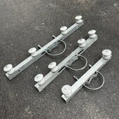 热镀锌电线绝缘横担加厚横杆电线杆线缆支架瓷瓶支架三相电民用电