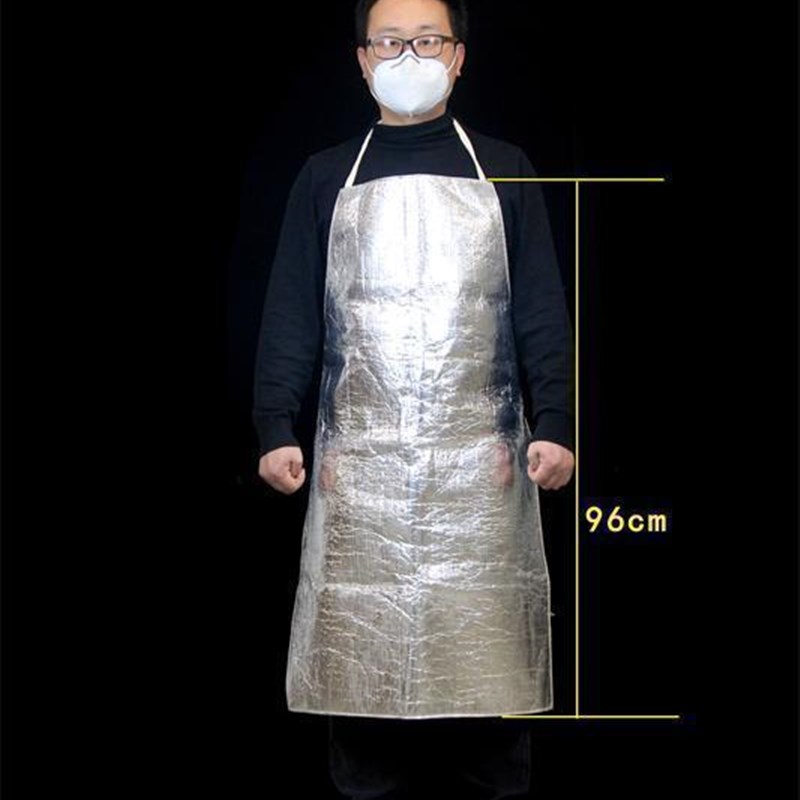 ZONKING精密铸造超市 铝箔围裙耐高温服防火隔热服防热辐射