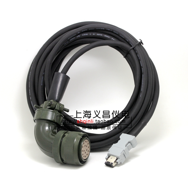 安川大功率伺服电机动力线SGMGH/G编码器线SGMGH-09ACA6C-10ADA