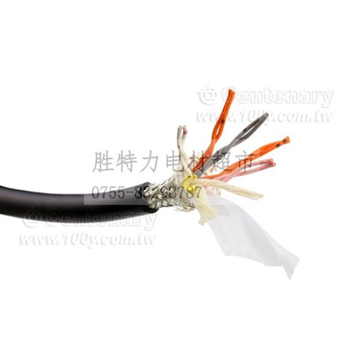 太阳牌高柔性数据拖链 双绞屏蔽 3P*22AWG 机器人手臂电缆高柔线