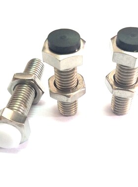 带聚氨酯止动螺栓UST6/8/10-20/25/30/35/40缓冲限位螺丝定位螺丝