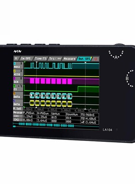 LA104LogicAnalyzer逻辑分析仪四通道调试助手采样100mhz协议分析