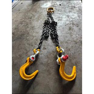 起重大开口钩吊索具组合吊环吊钩起重铁链子挂钩吊钩吊具组合吊链