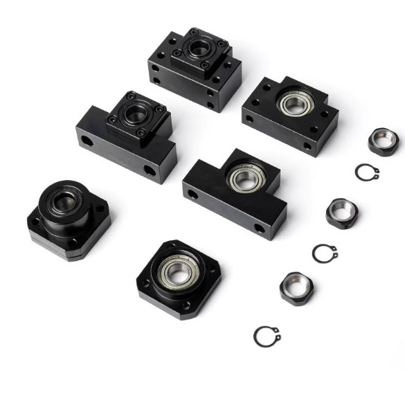 滚珠丝杆 支座组件TSPA/SPAF-6/8/10/12/15/20/25固定侧替代上隆