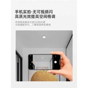 商用 孔灯嵌入式 4寸筒灯led灯开孔10 12cm15公分9w18W3.5寸6寸工装