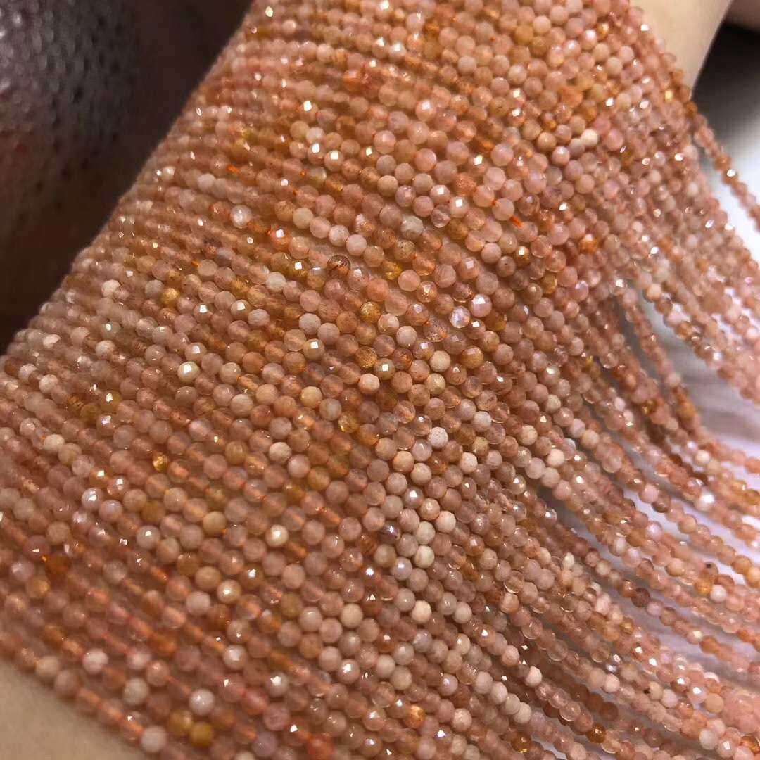 极细橙月光石散珠 石刻球面天然面长链 足太阳 DIY 饰品 新鲜出炉,饰品/流行首饰/时尚饰品新,DIY配件,淘宝优惠券,粉丝福利购,淘宝优惠卷