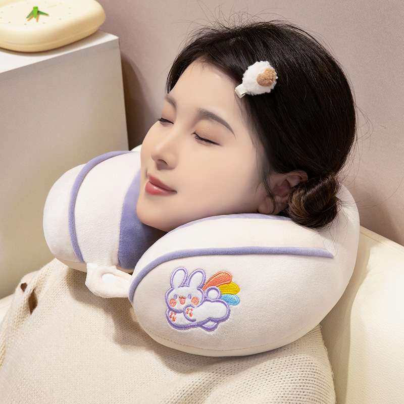 春季新款小清新卡通驼峰U型枕旅行出差开车护颈枕办公室u形午睡枕,居家布艺,午睡枕,淘宝优惠券,粉丝福利购,淘宝优惠卷