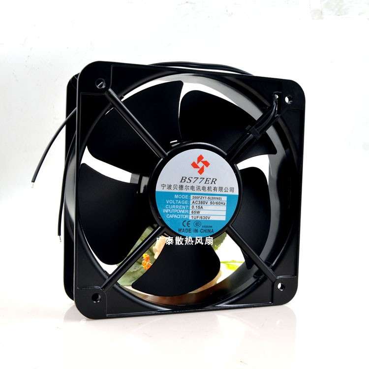 200FZY7-S(20060)宁波轴流风机 380V 65W 0.15A 耐高温散热风扇