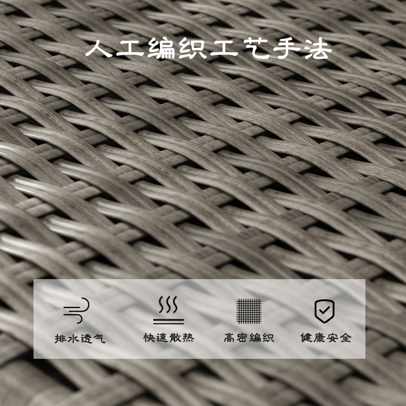 躺椅午休折叠凉藤椅靠背椅子阳台家用休闲夏天老人椅子懒人晒太阳