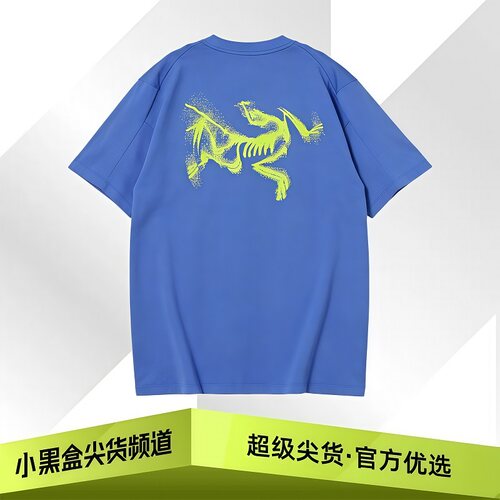 ARC'TERYX始祖鸟 KRAGG SL 前后模糊Logo标短袖T恤 男款 多色可选