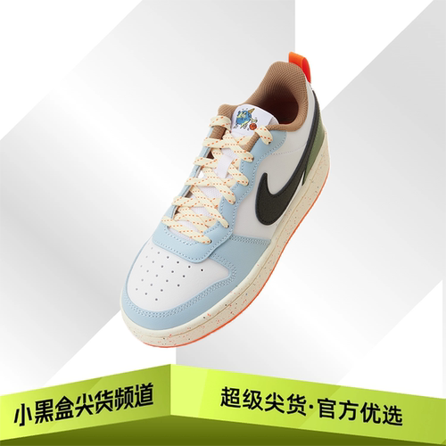 Nike耐克 Court Borough Low 2 休闲灵活适应 白蓝 DX6052-101