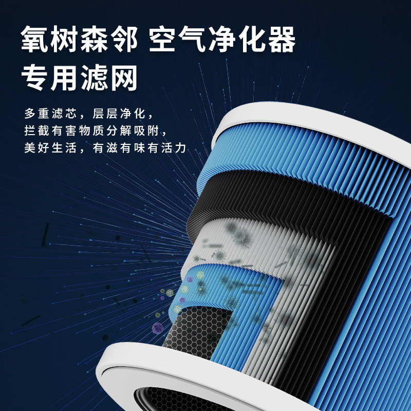 氧树森邻负离子益眠睡眠仪助眠神器桌面空气净化器甲醛室内除醛