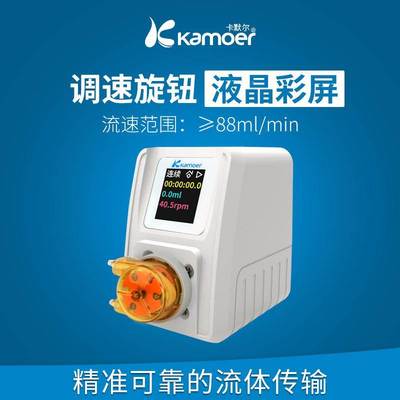 卡默尔智能蠕动泵实验滴定循环泵抽水泵小型小泵调速控制微型水泵